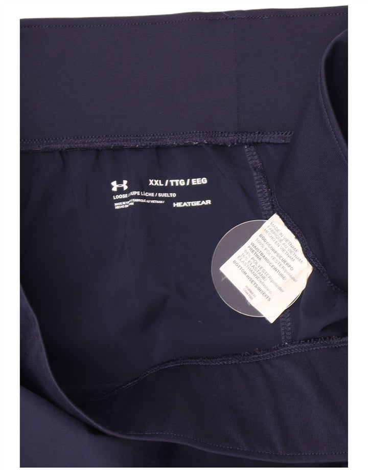 Under Armour Γυναικείο αθλητικό σορτς UK 20 2XL Navy Blue Polyester