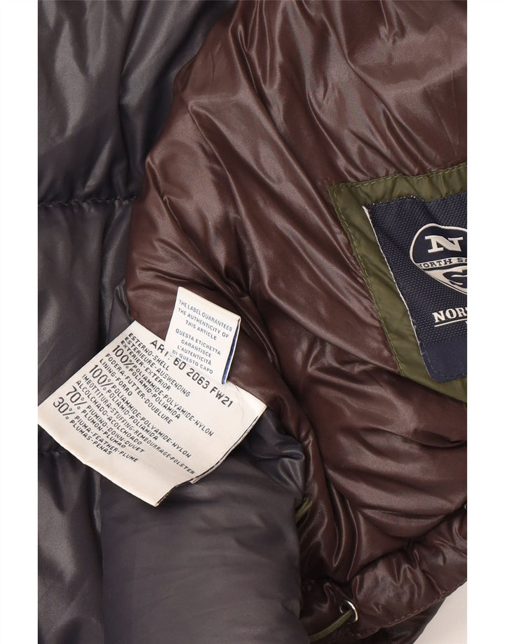 NORTH SAILS Ανδρικό μπουφάν με επένδυση UK 38 Medium Brown Polyamide