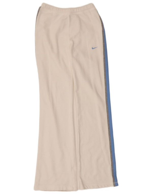 Γυναικεία αθλητική φόρμα Nike Παντελόνι UK 6/8 XS White Colourblock Βαμβακερό