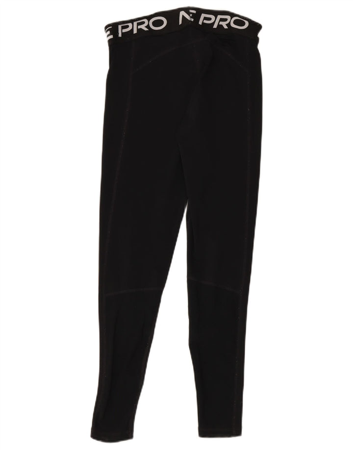 Γυναικεία γραφικά κολάν Nike UK 12 μεσαίου μαύρου πολυεστέρα