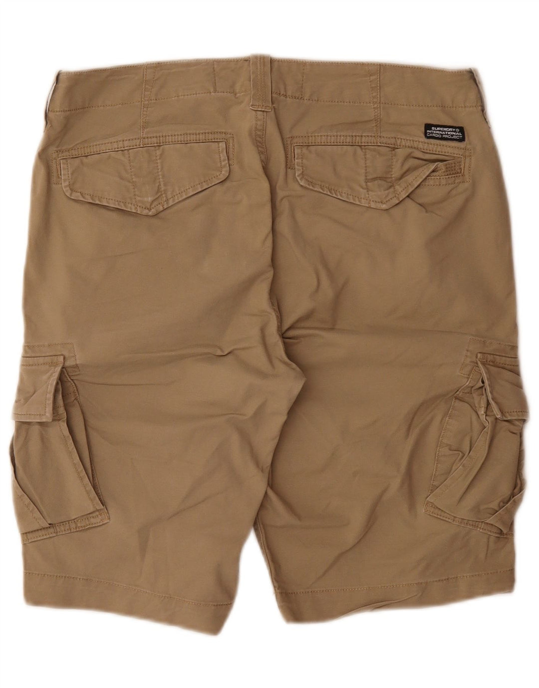 Ανδρικό σορτς Cargo Superdry W32 Βαμβακερό μεσαίο μπεζ