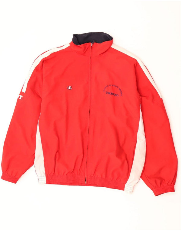 Ανδρική φόρμα Champion Top Jacket XL Red Colourblock Polyester