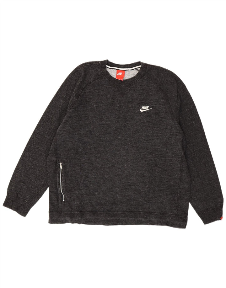 Ανδρικό φούτερ Nike Jumper 2XL Γκρι βαμβακερό