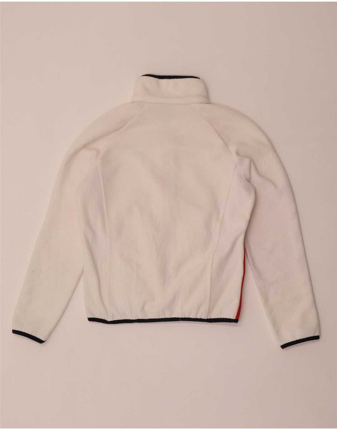Lotto Γυναικείο Fleece Jacket UK 14 Medium White ριγέ