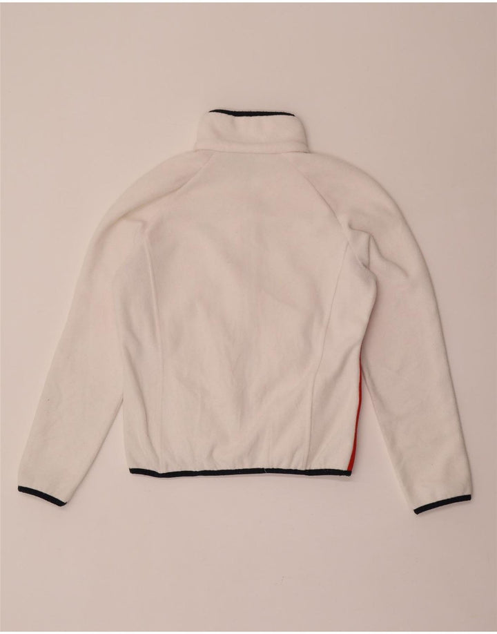 Lotto Γυναικείο Fleece Jacket UK 14 Medium White ριγέ