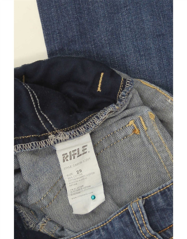 Rifle Γυναικείο Slim Jeans W29 L33 Μπλε Βαμβακερό