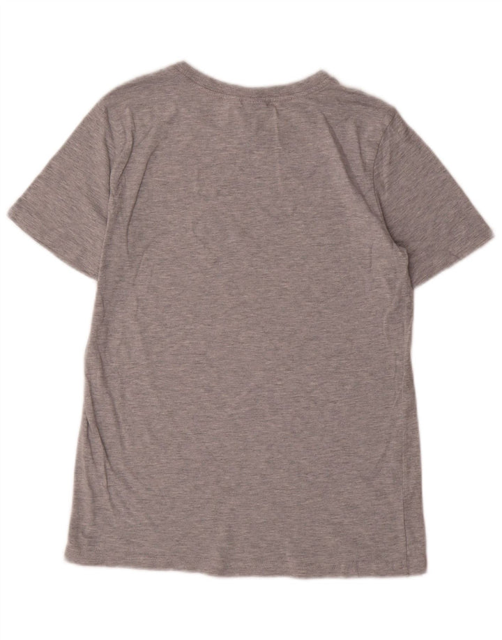 Γραφικό μπλουζάκι PUMA για αγόρια 14-15 ετών μεγάλο γκρι βαμβακερό