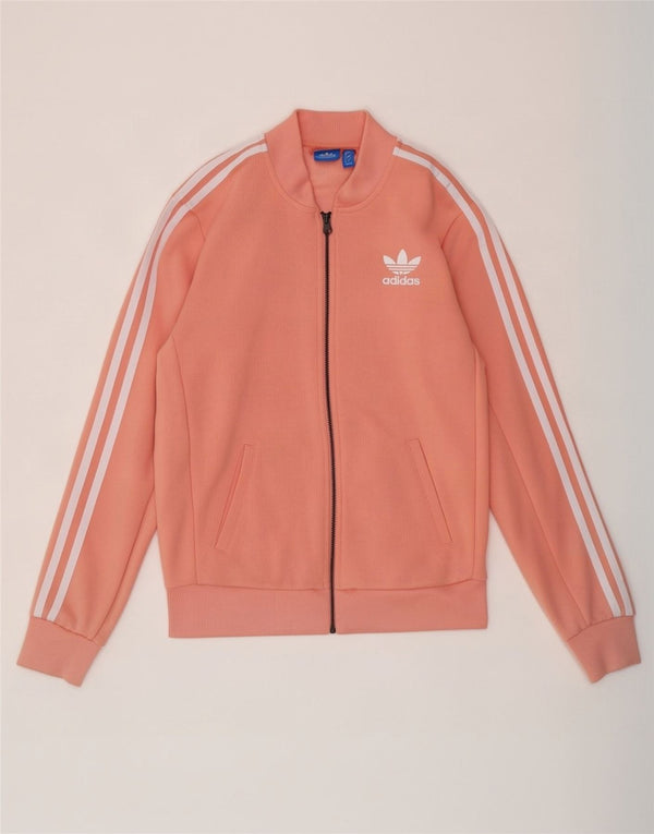 Adidas Γυναικεία Γυναικεία φόρμα Oversized Top Jacket UK 8 Small Pink