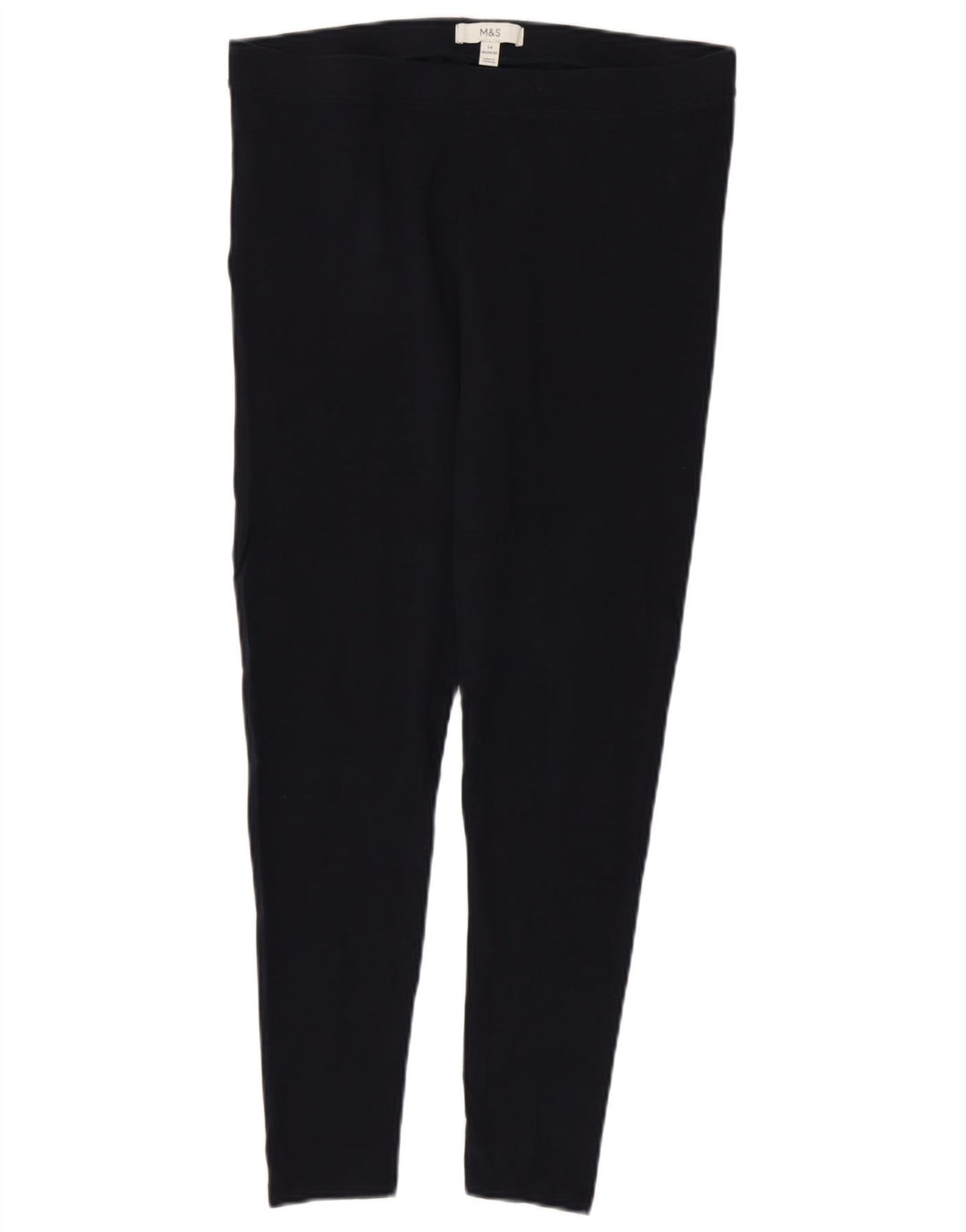 Marks & Spencer Γυναικεία Κολάν UK 14 Large Navy Blue από βαμβάκι