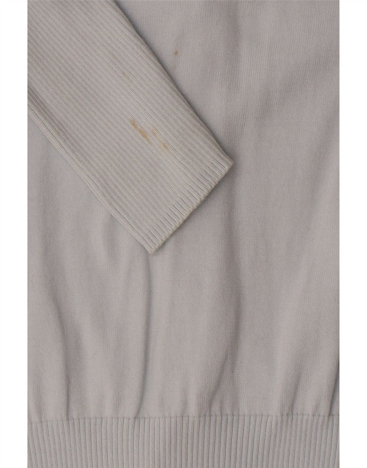 Marks & Spencer Γυναικείο πουλόβερ ζακέτα Autograph UK 12 μεσαίο μπλε βαμβακερό