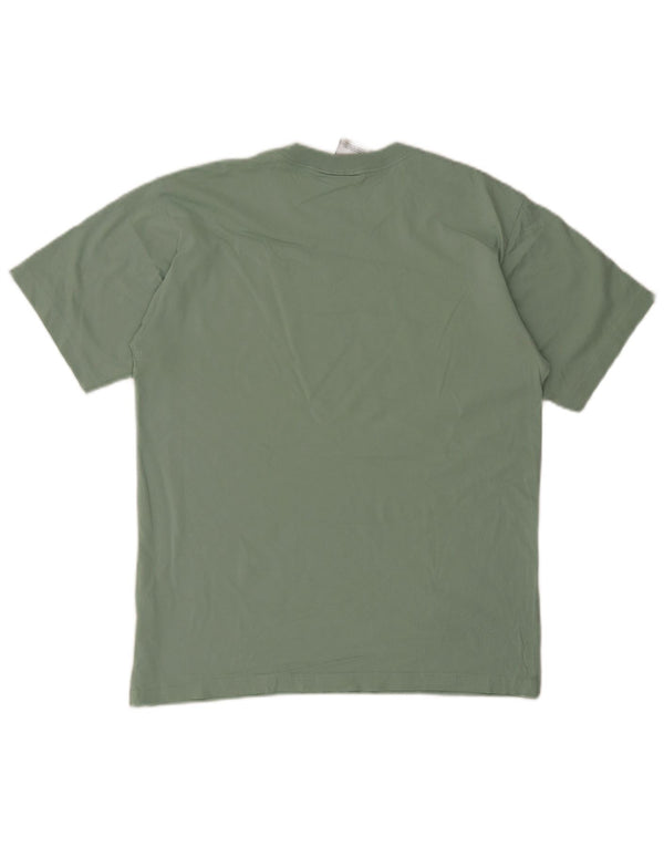Ανδρικό γραφικό T-Shirt Adidas Top Μεσαίο πράσινο βαμβακερό