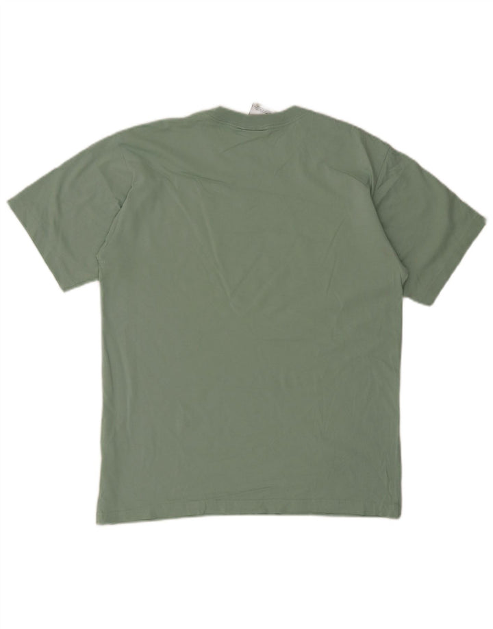 Ανδρικό γραφικό T-Shirt Adidas Top Μεσαίο πράσινο βαμβακερό