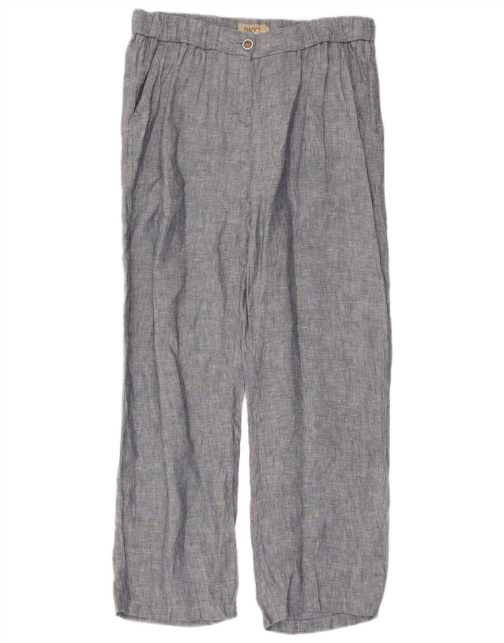 DACK'S Γυναικείο παντελόνι Chino με φαρδύ πόδι μικρό W30 L27 μπλε