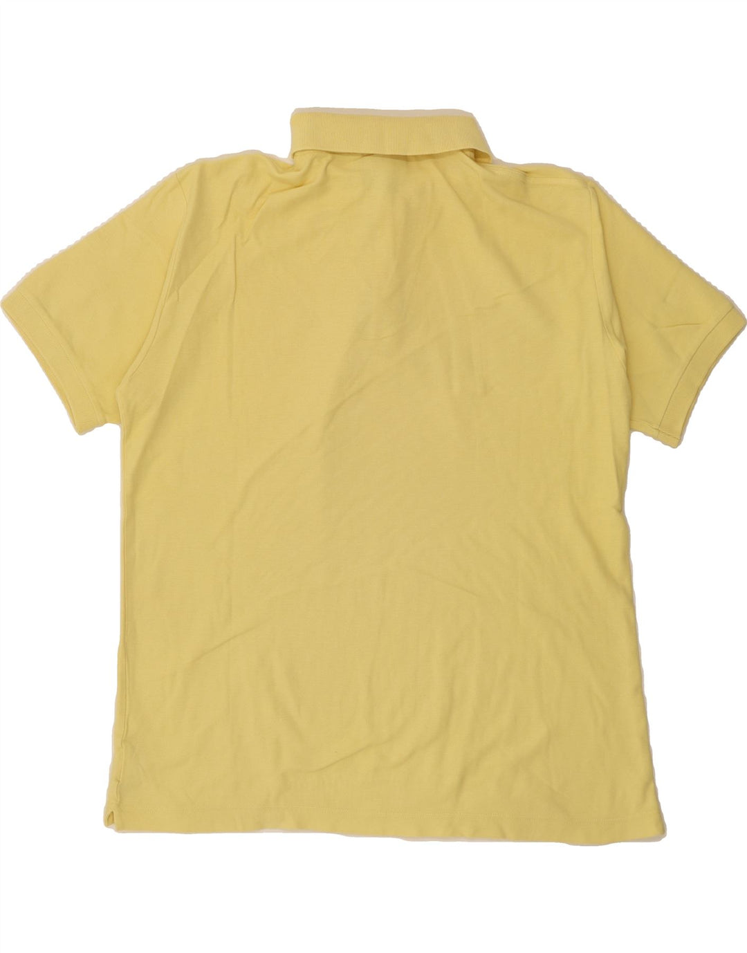DIADORA Mens Polo Shirt IT 50 Medium Yellow Cotton Vintage Diadora and Second-Hand Diadora from Messina Hembry 
