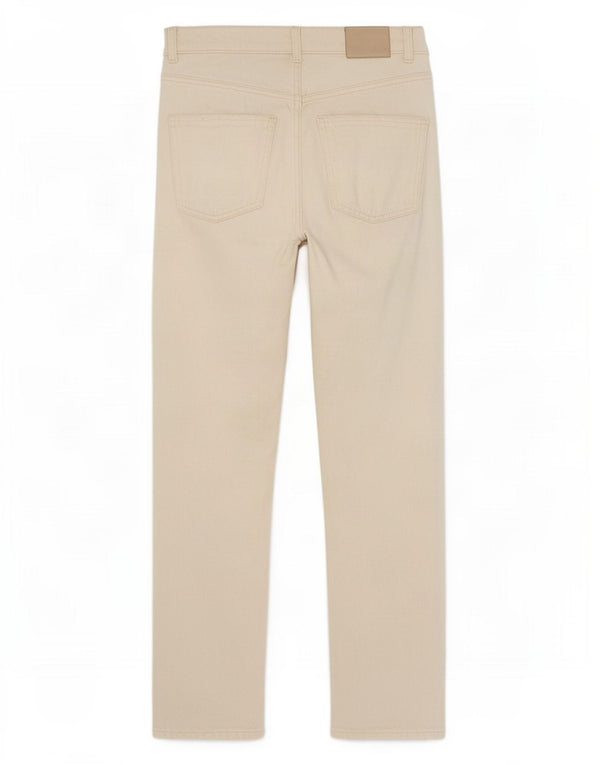 Zara Γυναικείο τζιν κωνικό EU 38 Small W28 L27 Off White