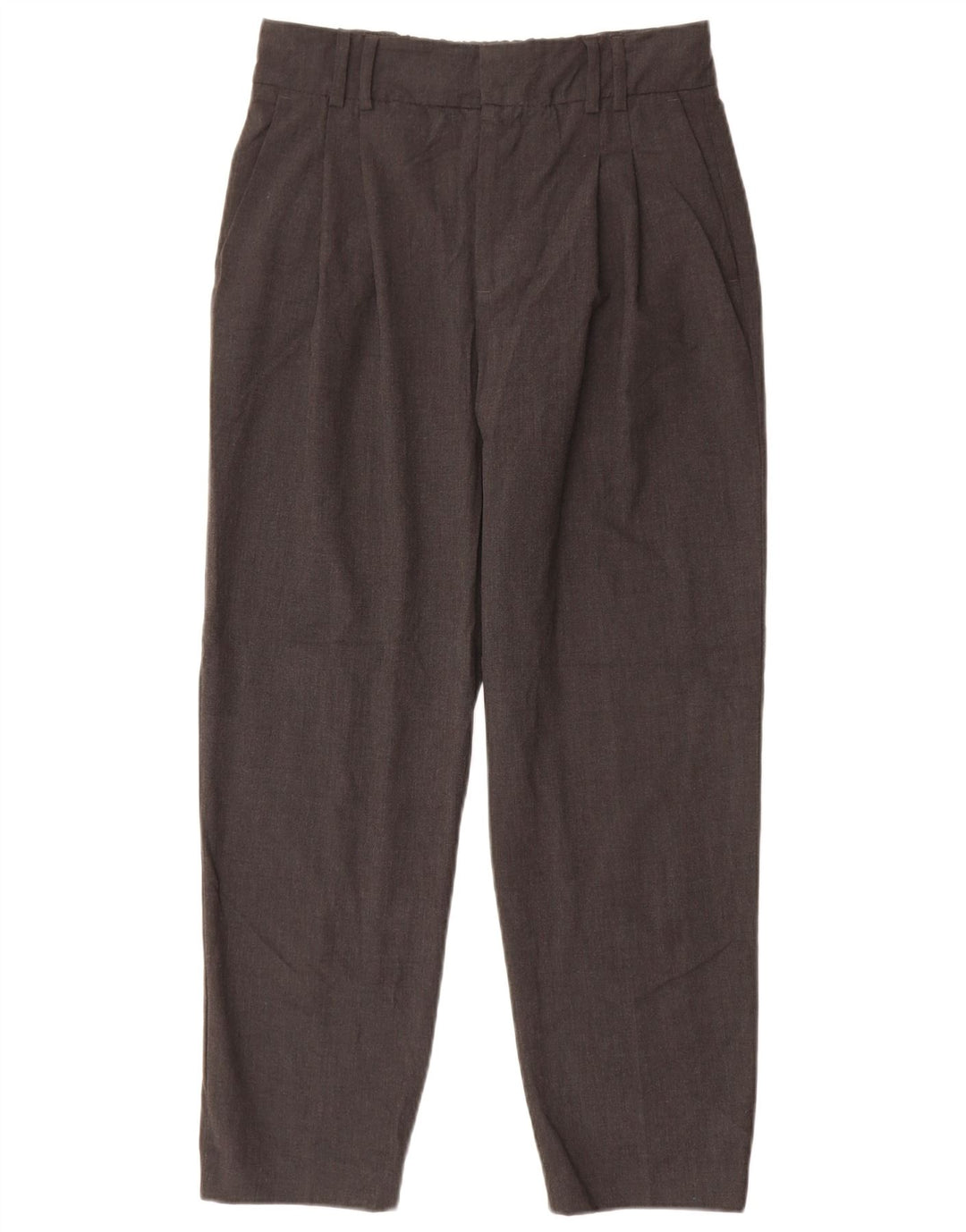 Zara γυναικείο παντελόνι Chino EU 36 Small W26 L25 Grey Polyester