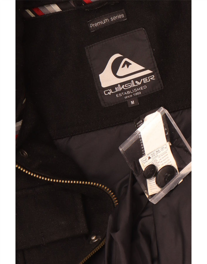 Ανδρικό μπουφάν Quiksilver Utility UK 38 Medium Black Wool