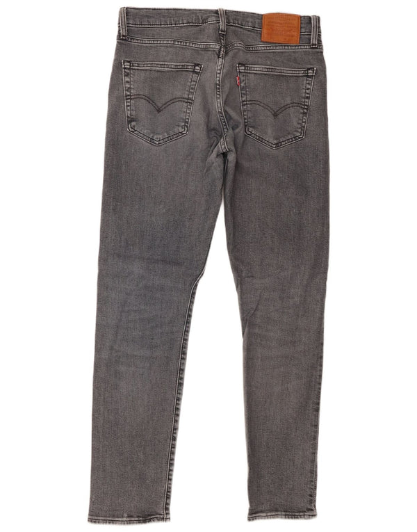 Levi's Mens 512 Slim Tapered Jeans W33 L32 Γκρι βαμβακερό