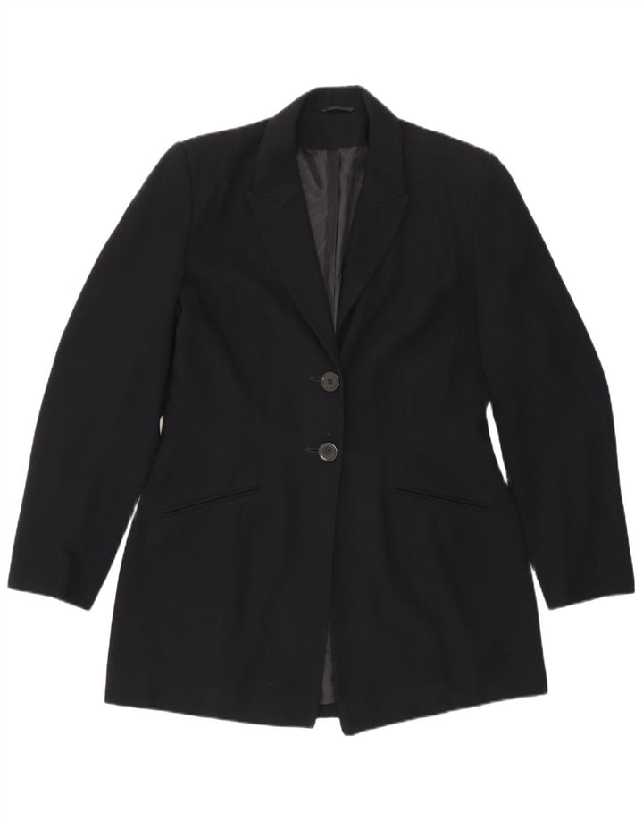 Principles Γυναικείο σακάκι blazer 2 κουμπιών UK 12 μεσαίο μαύρο πολυεστέρα