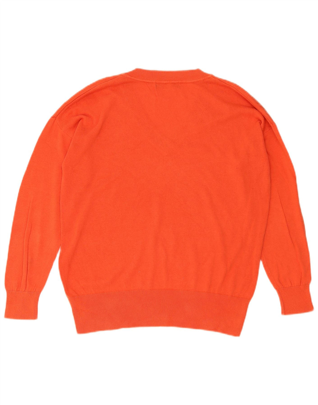 Marks & Spencer Γυναικείο πουλόβερ με V λαιμόκοψη UK 14 Medium Red