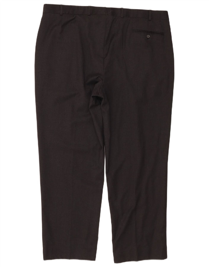 Ανδρικό παντελόνι Chino Marks & Spencer W40 L29 Γκρι μαλλί