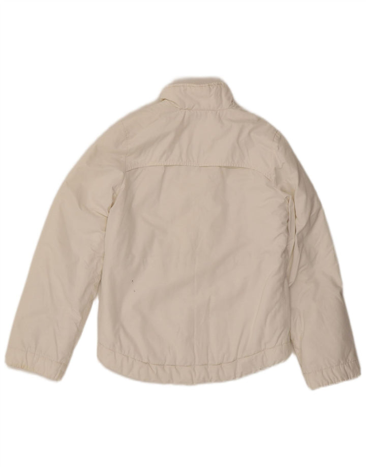 Γυναικείο μπουφάν Nike Windbreaker UK 4/6 XS Λευκό βαμβακερό