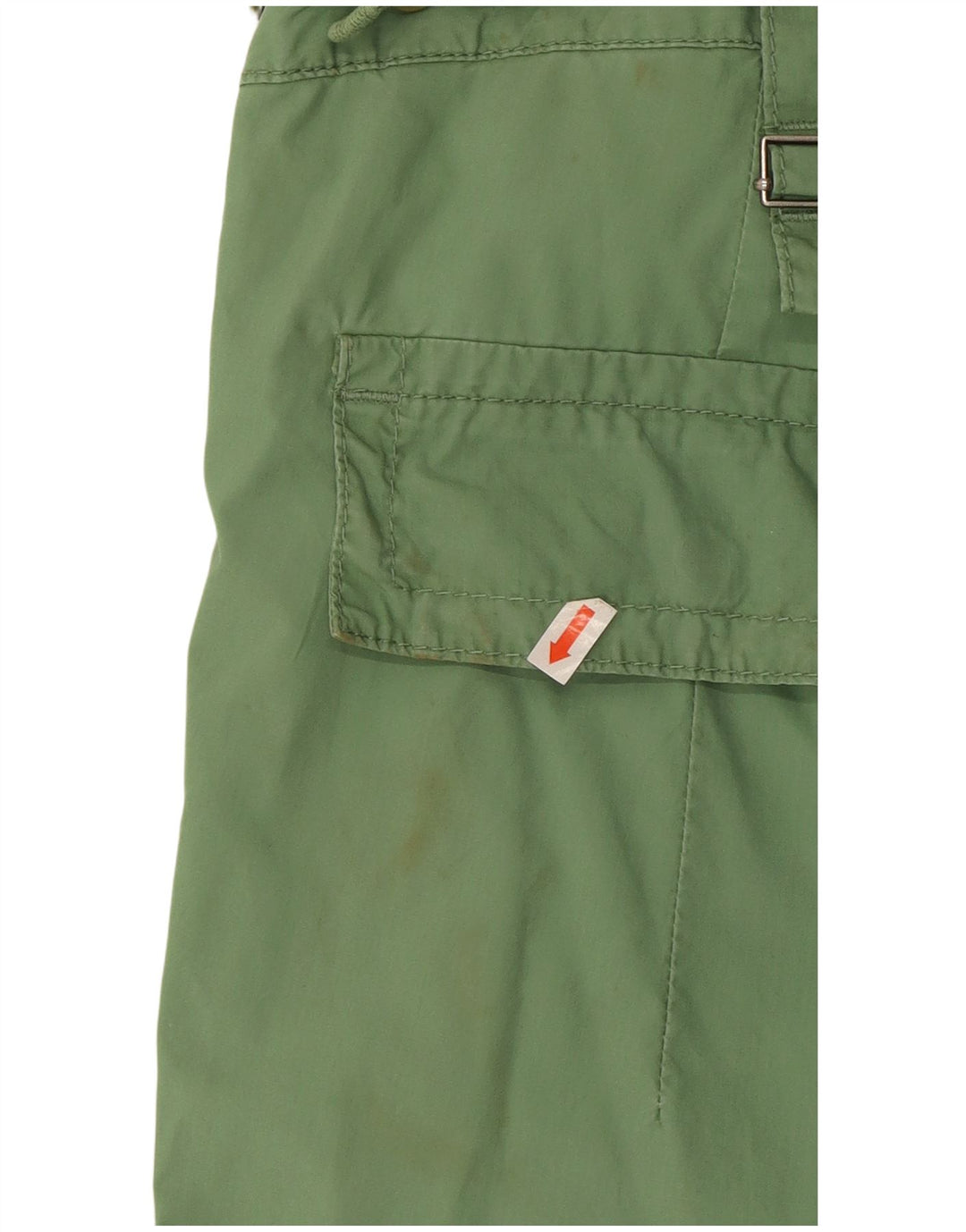Calvin Klein Jeans Γυναικείο σορτς Cargo W32 Μεσαίο πράσινο