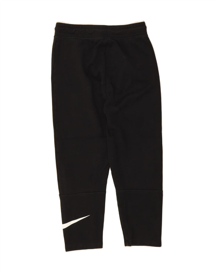 NIKE Womens Tracksuit Trousers UK 10 Small Black Cotton Vintage Nike and Second-Hand Nike from Messina Hembry 