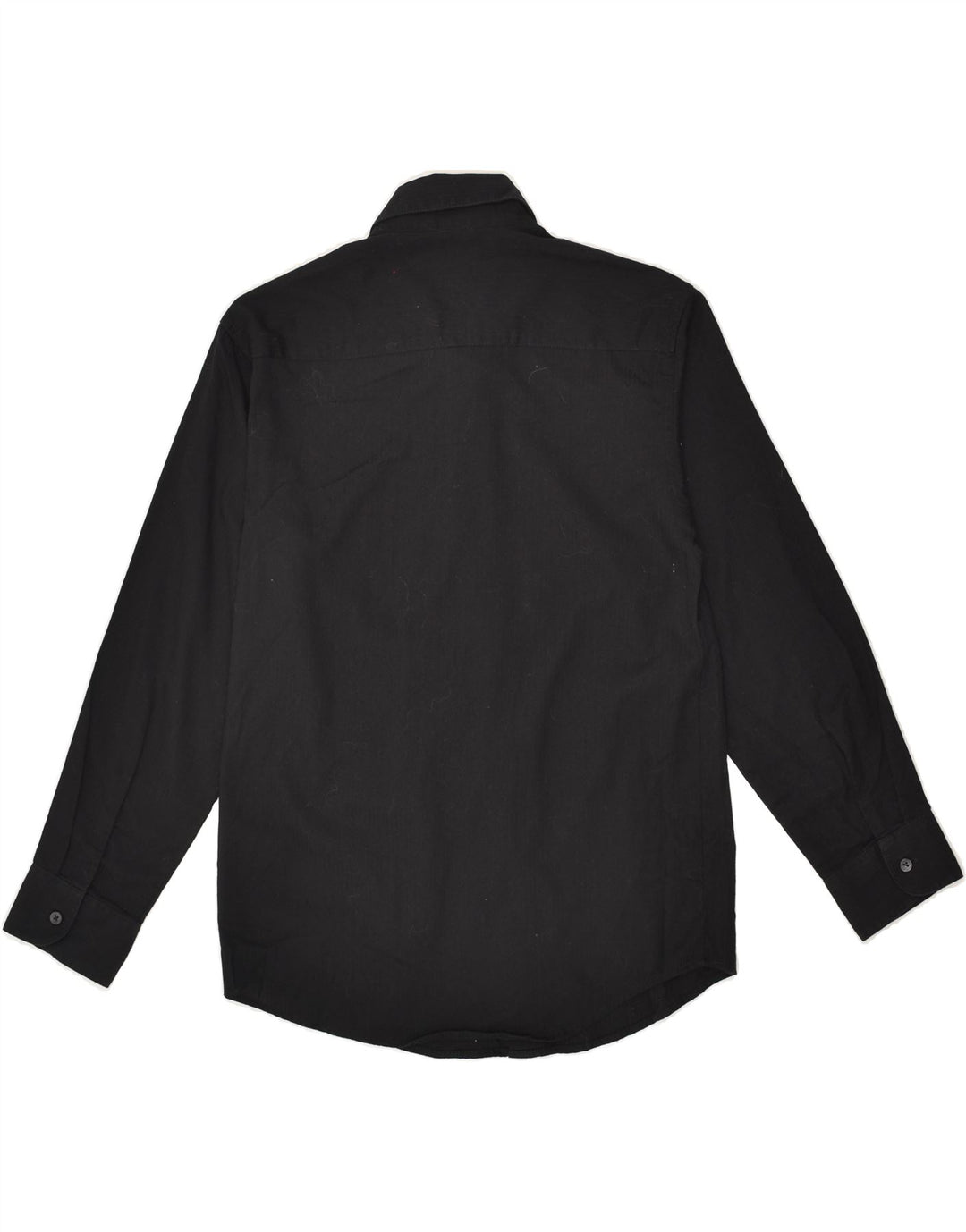 CHAPS Boys Shirt 10-11 Years Medium  Black Cotton | Vintage Chaps | Thrift | Second-Hand Chaps | Used Clothing | Messina Hembry 