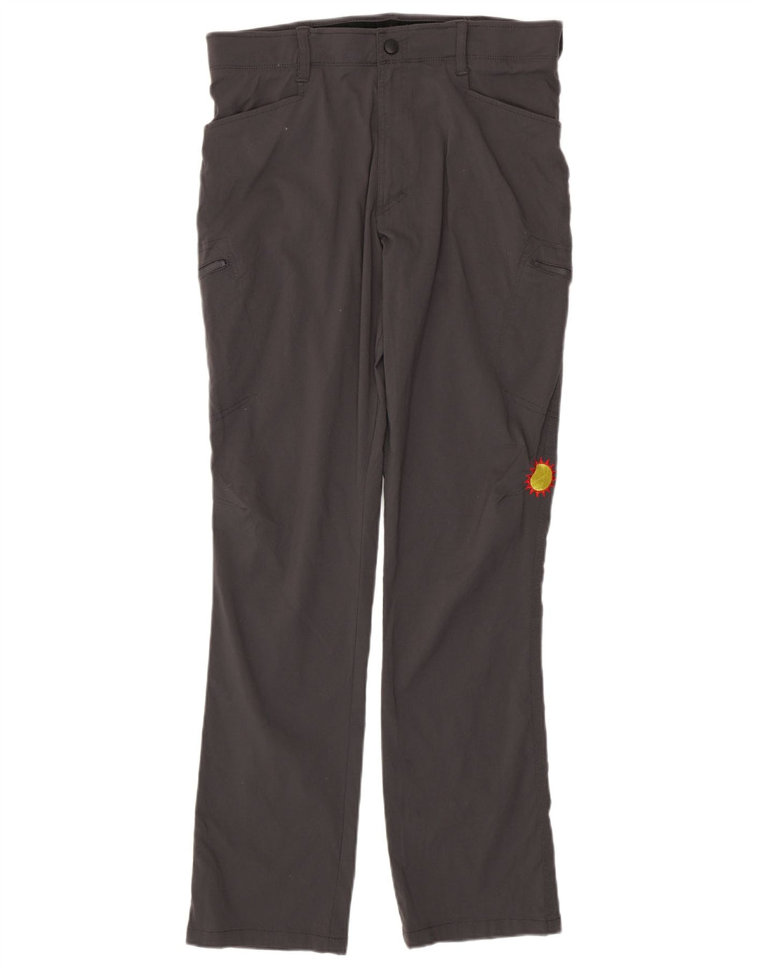 Ανδρικό ίσιο παντελόνι Cargo WRANGLER W34 L34 Γκρι νάιλον