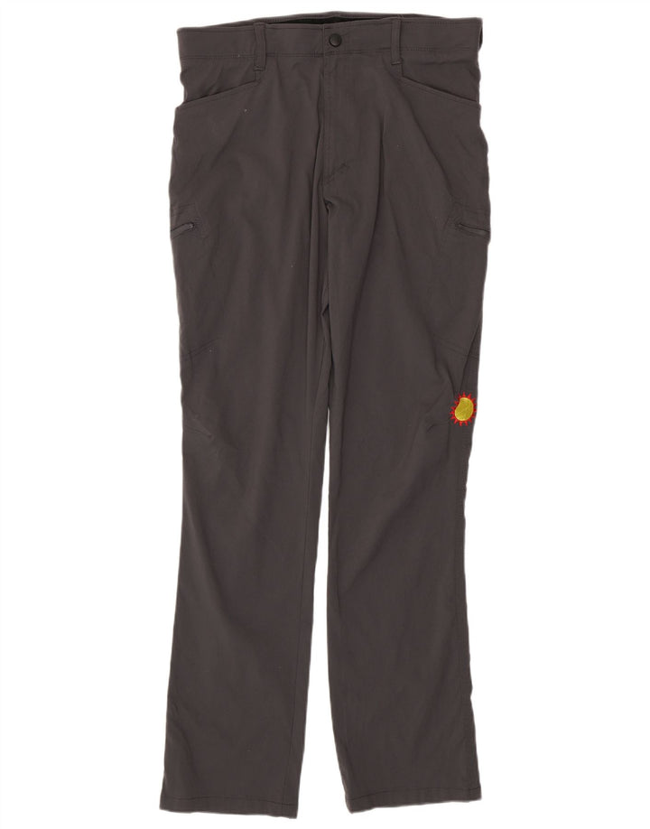 Ανδρικό ίσιο παντελόνι Cargo WRANGLER W34 L34 Γκρι νάιλον