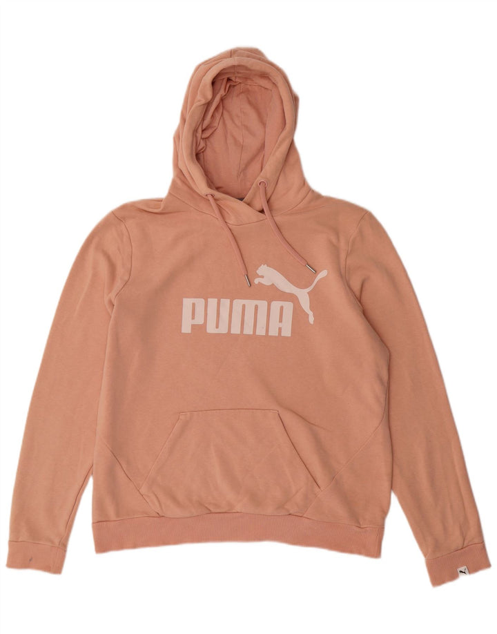 Γυναικεία κουκούλα με κουκούλα PUMA UK 14 Large Pink