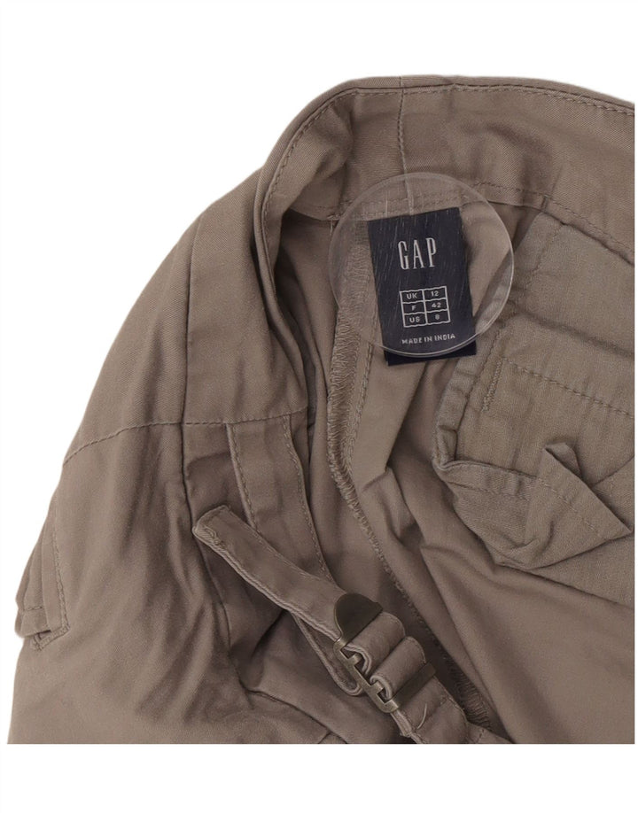 Gap Γυναικείο σορτς Chino UK 12 Medium W32 Γκρι βαμβακερό