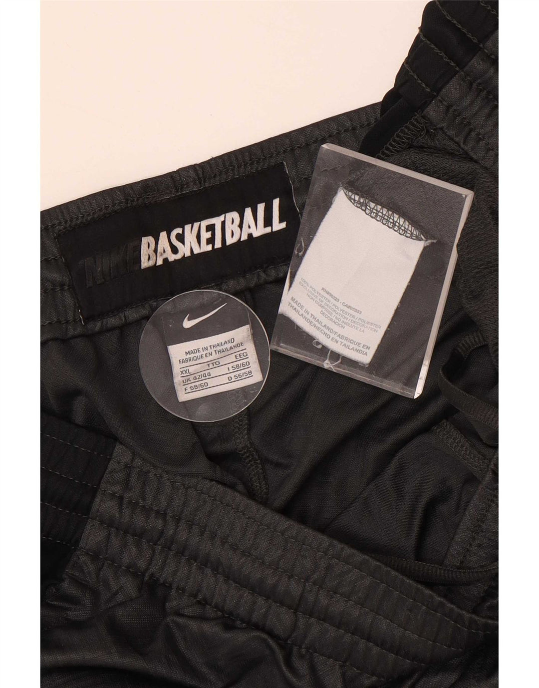 Ανδρικό αθλητικό σορτς Nike 2XL σε γκρι χρώμα από πολυεστέρα