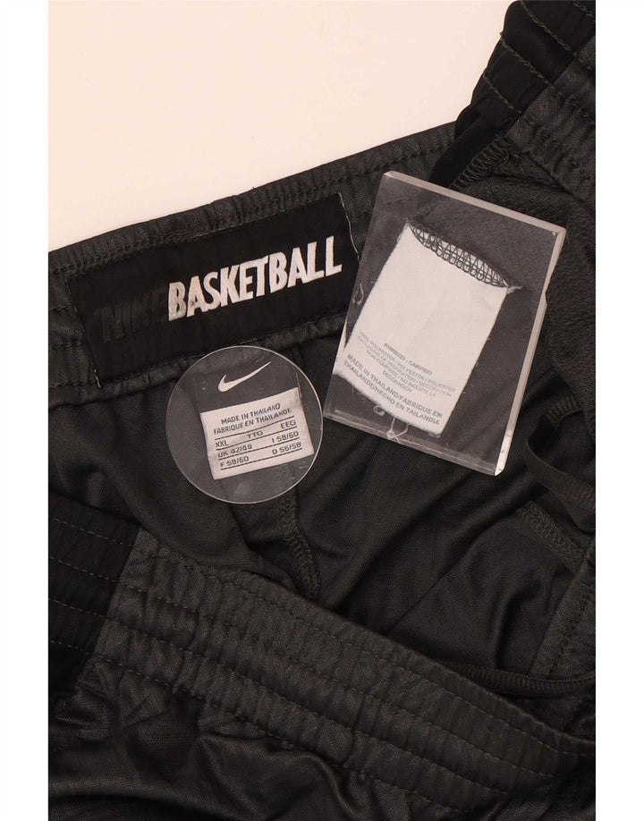 Ανδρικό αθλητικό σορτς Nike 2XL σε γκρι χρώμα από πολυεστέρα