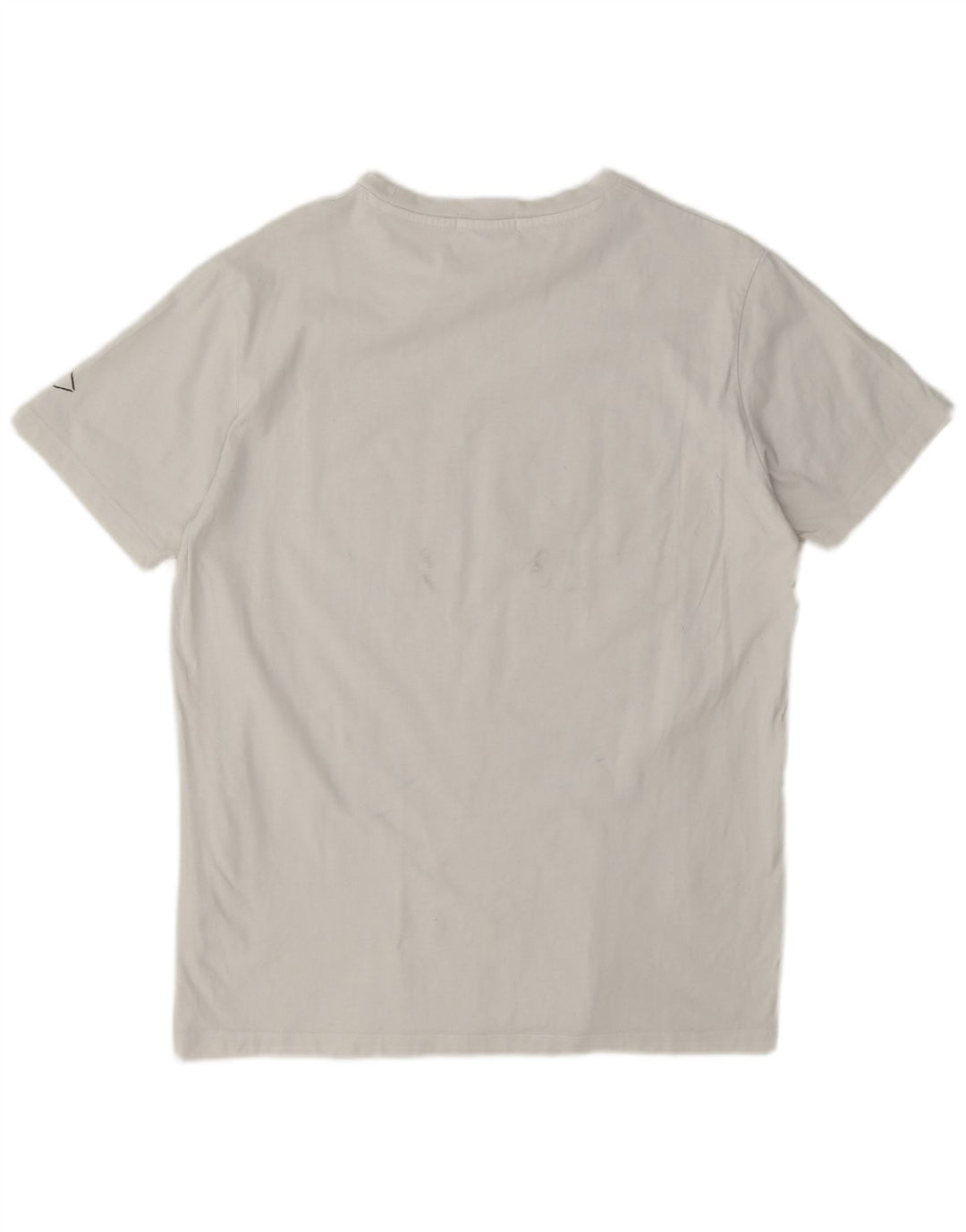 Ανδρικό γραφικό T-Shirt Replay Top μεγάλο λευκό βαμβακερό