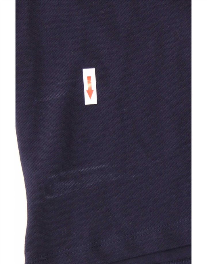 Sergio Tacchini Ανδρικό Πόλο Μπλουζάκι 2XL Navy Blue από βαμβάκι