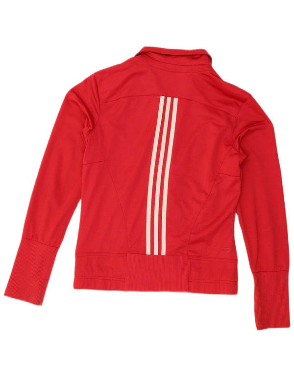 Adidas Γυναικεία φόρμα Clima 365 Top Jacket UK 12 Μεσαίο κόκκινο πολυεστέρα