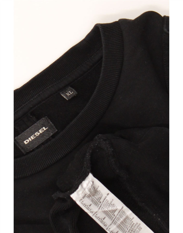Ανδρικό φούτερ Diesel Jumper XL Μαύρο βαμβακερό
