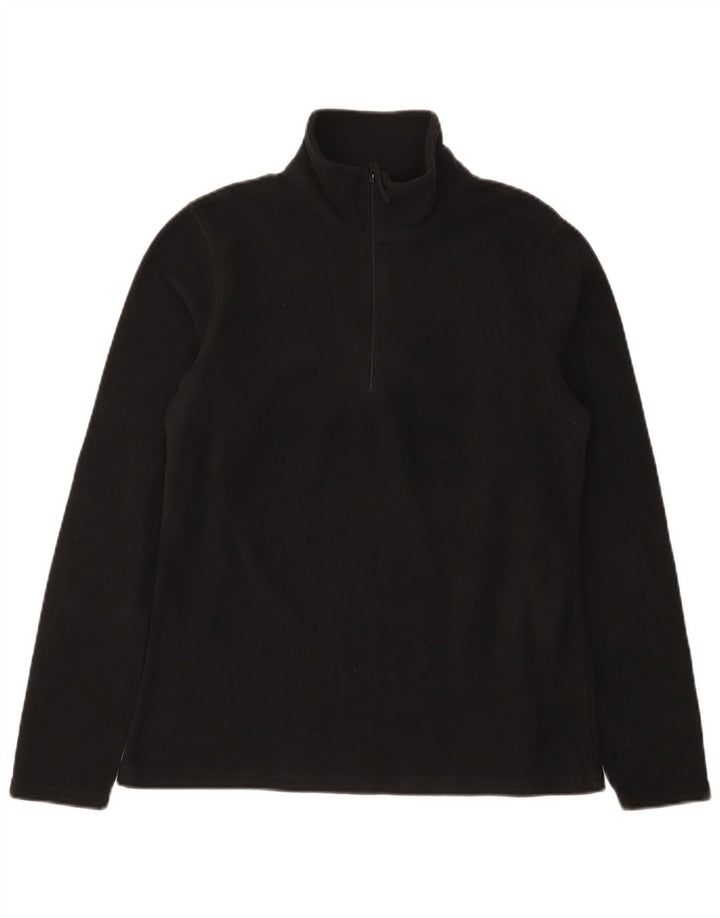 Mountain Warehouse Γυναικείο φερμουάρ Fleece Jumper UK 14 Medium Black