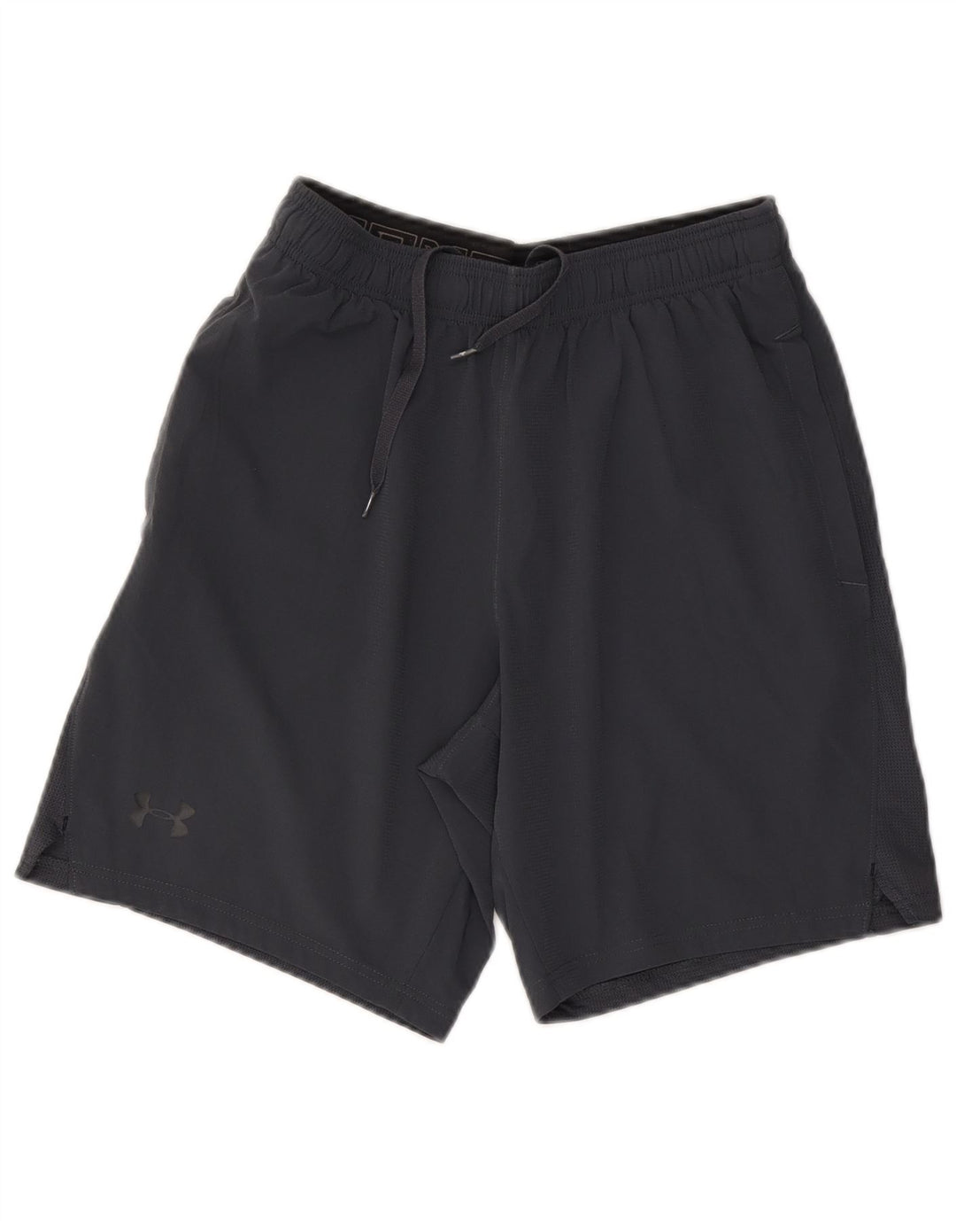 Ανδρικό αθλητικό σορτς Under Armour Heat Gear από μεσαίο γκρι πολυεστέρα