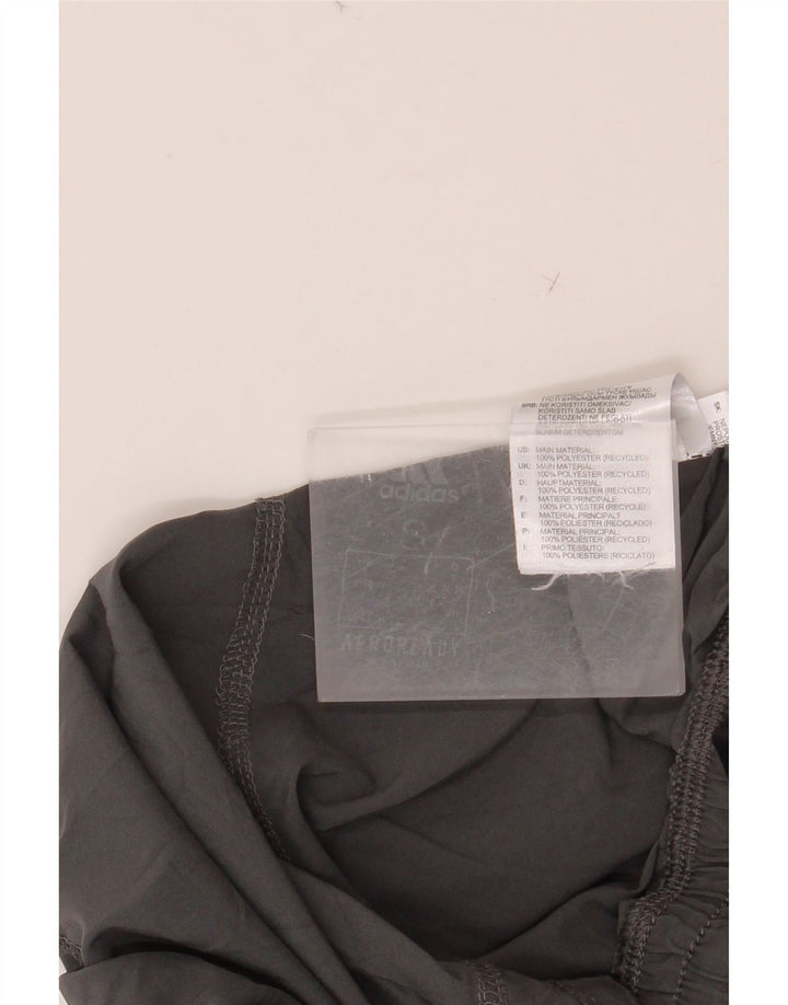 Γυναικείο αθλητικό σορτς ADIDAS Aeroready UK 8 Small Grey Polyester