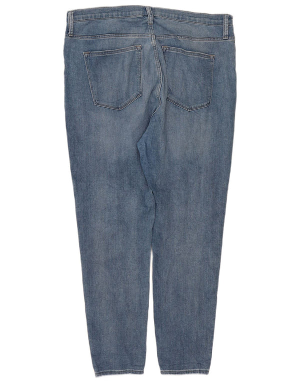 J. Crew Womens High Rise Skinny Jeans W35 L28 Blue Cotton
