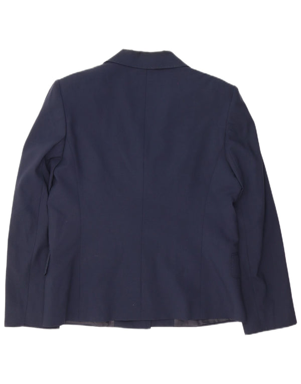 Gianfranco Ferre Γυναικείο σακάκι 3 κουμπιών UK 14 Large Navy Blue