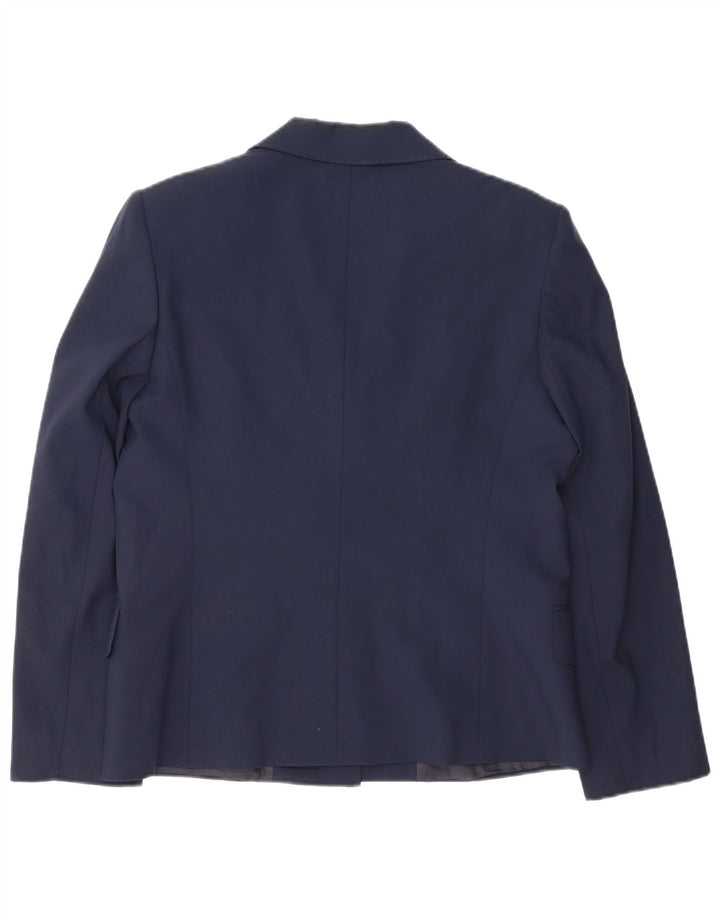Gianfranco Ferre Γυναικείο σακάκι 3 κουμπιών UK 14 Large Navy Blue