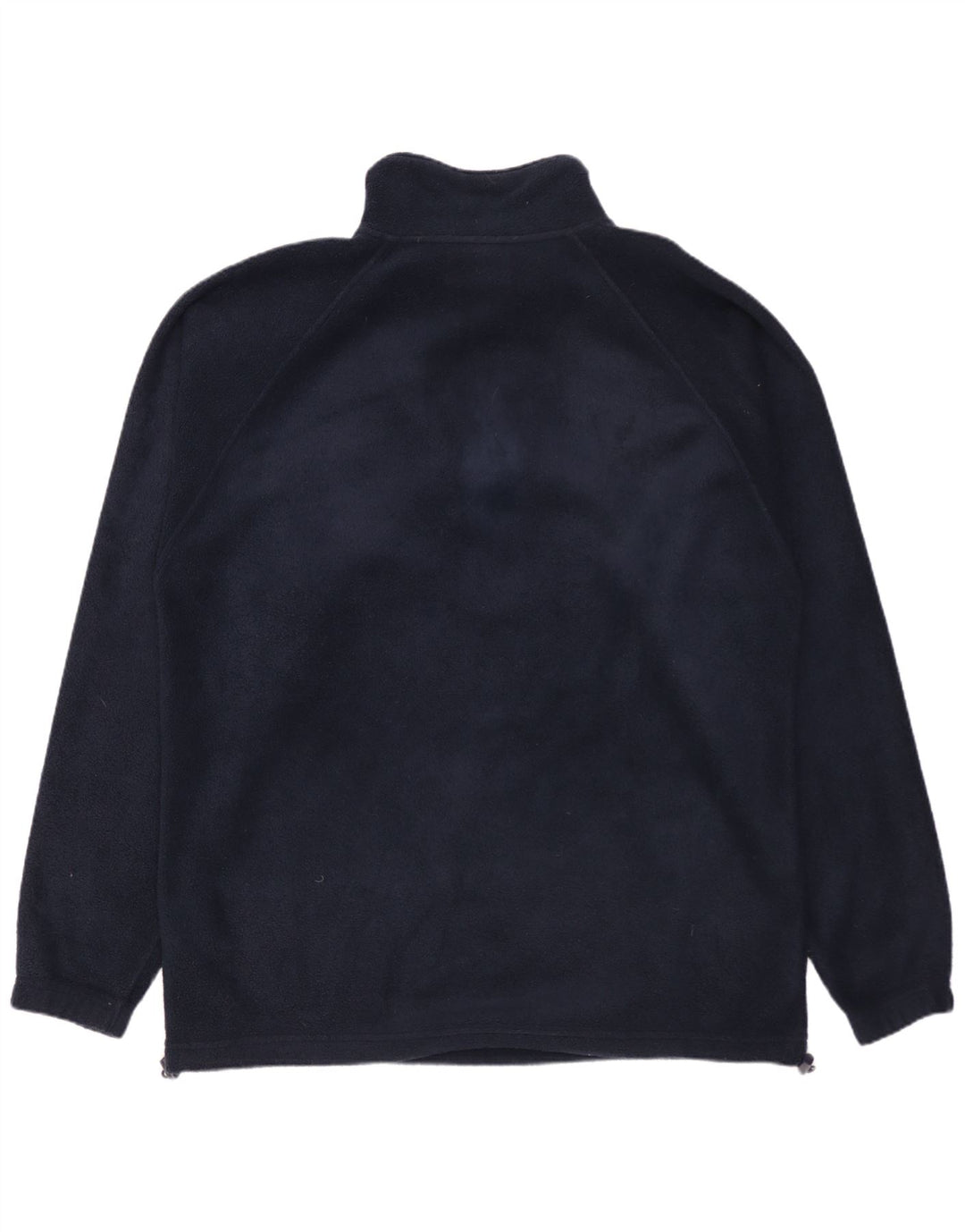 Kappa Ανδρικό φερμουάρ Fleece Jumper Μεγάλο Navy Blue Polyester