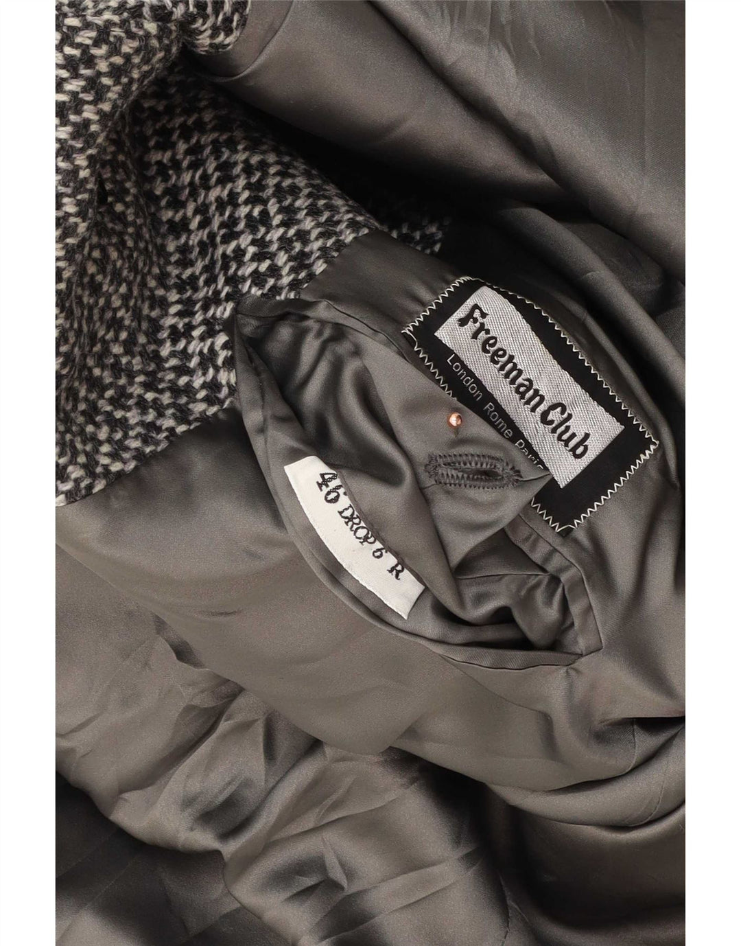 Ανδρικό πανωφόρι Freeman IT 46 Small Grey Flecked