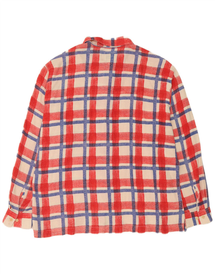 Ανδρικό πουκάμισο Gas XL Red Check Cotton