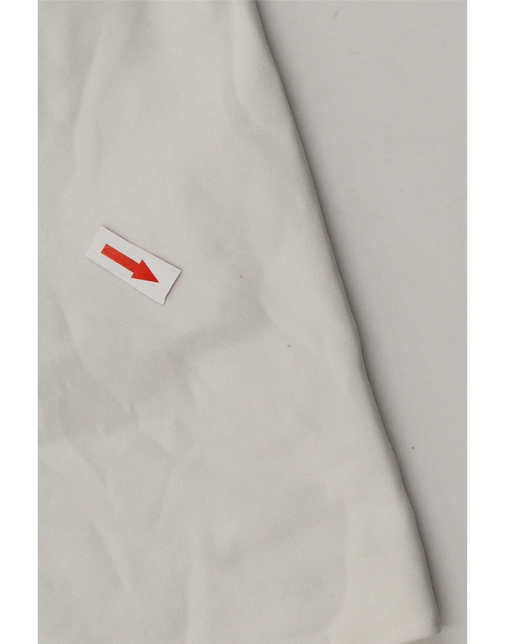Zara Γυναικείο Σορτς Chino XS W24 Λευκός Πολυεστέρας