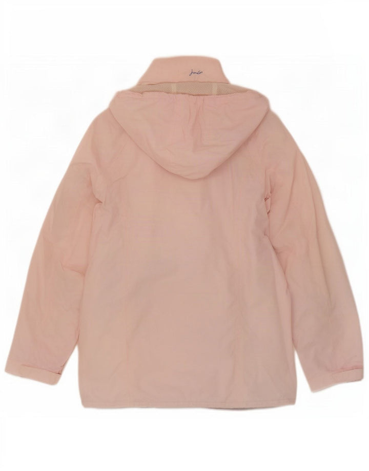 Joules Γυναικείο μπουφάν βροχής με κουκούλα UK 8 Small Pink